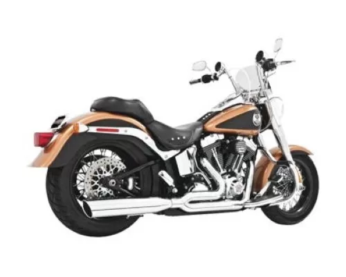 Freedom Performance Exhaust Union 2-Into-1 for Softail Models Exhaust Chrome - HD00036