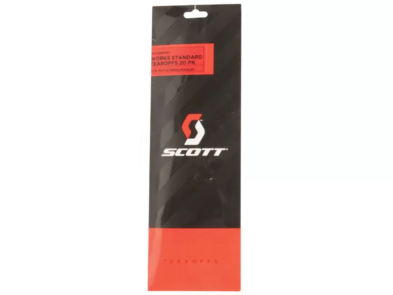 Scott Sports Works Tearoff for Tyrant/Hustle/Split Goggles 20 Pack - 219708-223
