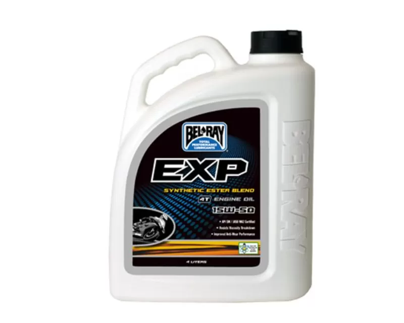 Bel-Ray EXP Semi-Synthetic Ester Blend 4T Engine Oil - 99130-B4LW