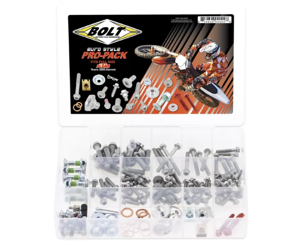 Bolt Motorcycle Euro Style Pro-Pack KTM Off-Road 2003+ - 2004-EUPP