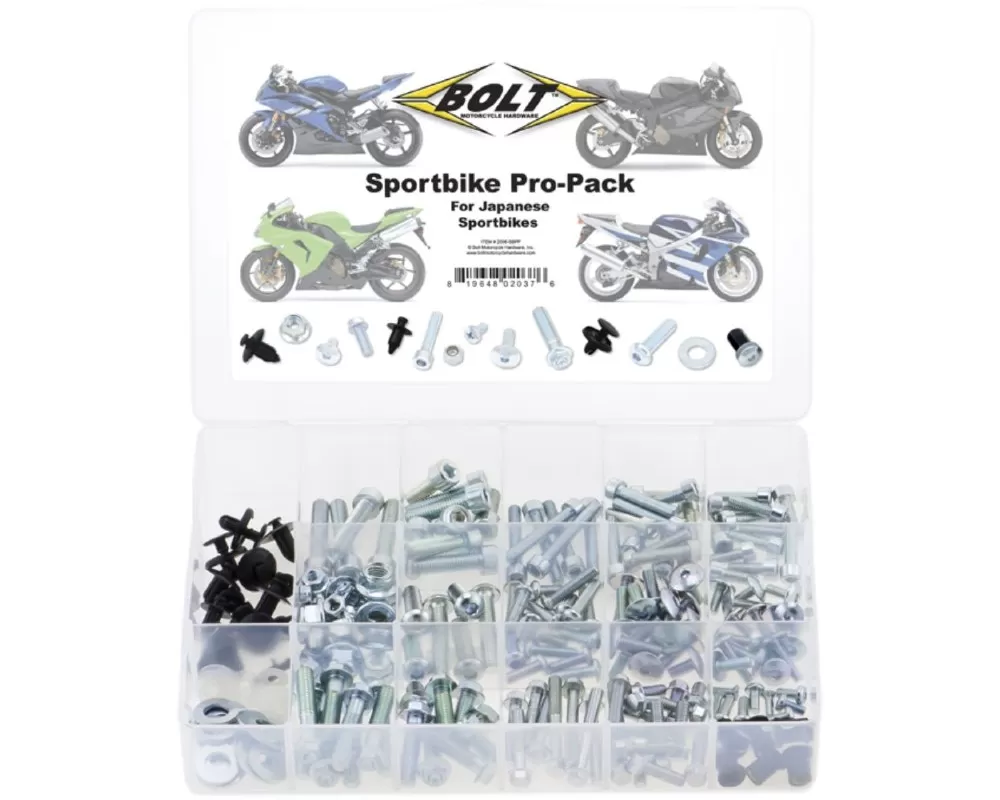 Bolt Motorcycle Sport Bike Pro-Pack Kit - 2006-SBPP