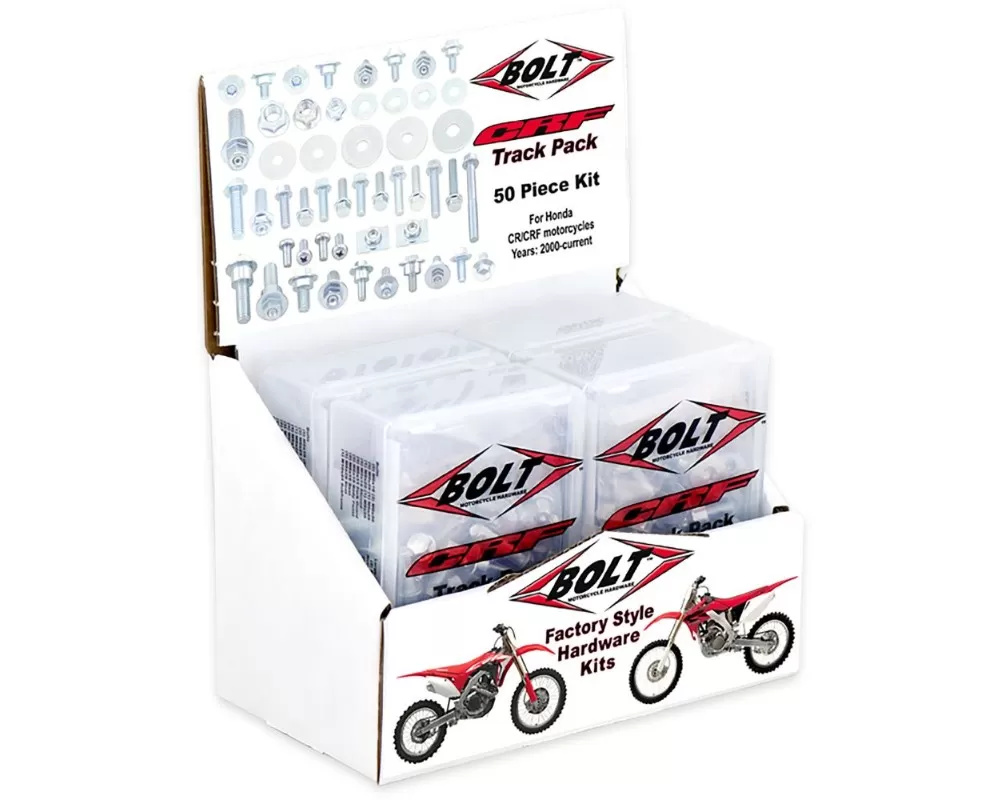 Bolt Motorcycle Track Pack II - 6 Pack Display Honda CR | CRF 2000+ - 2008-6CRF