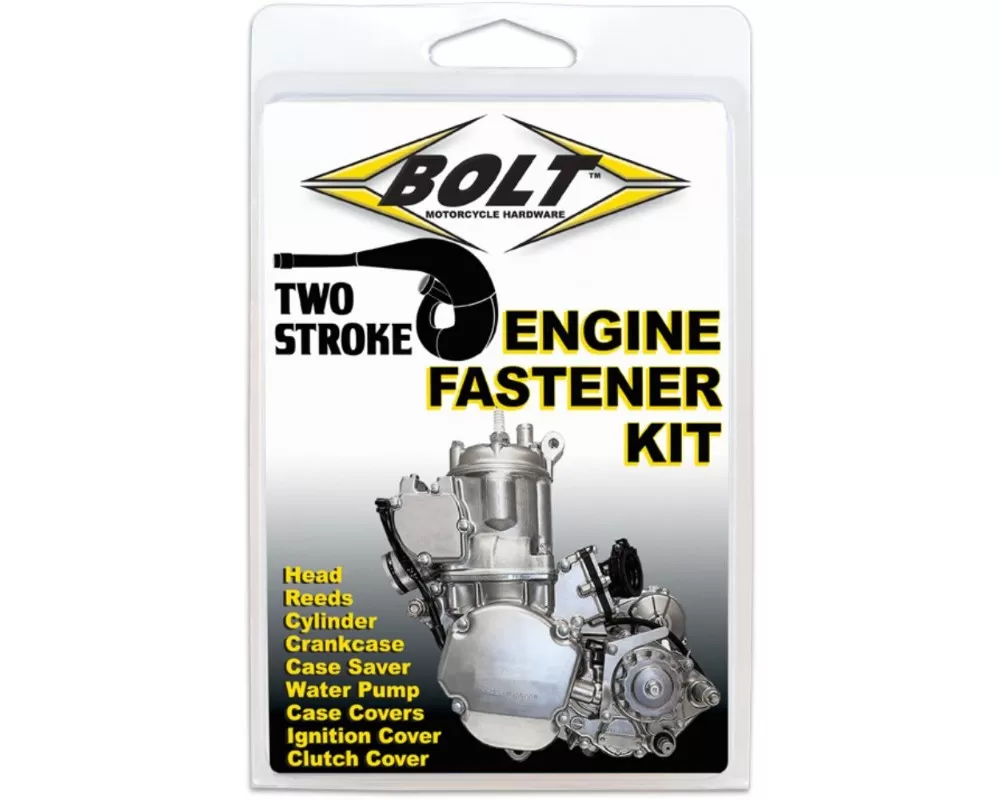 Bolt Motorcycle Engine Fastner Kit Honda CR80R 1984-2002 | CR85R 2003-2007 - E-C8-8407