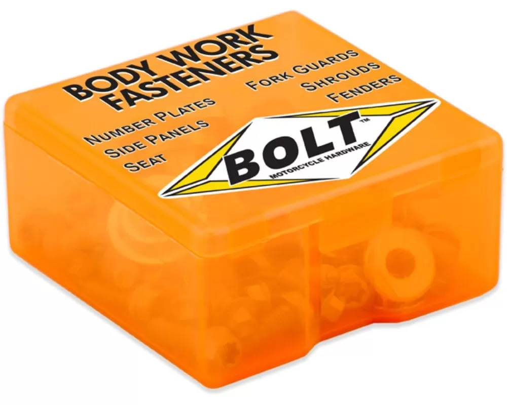 Bolt Motorcycle Full Plastic Fastener Kit KTM 50 SX 2002+ - KTM-021750SX