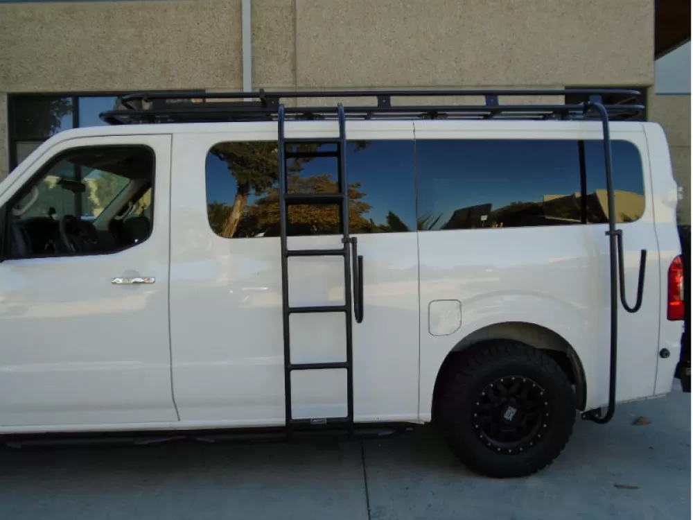 Aluminess Low Roof Driver Side Ladder Nissan NV 2011-2018 - 210279-FS