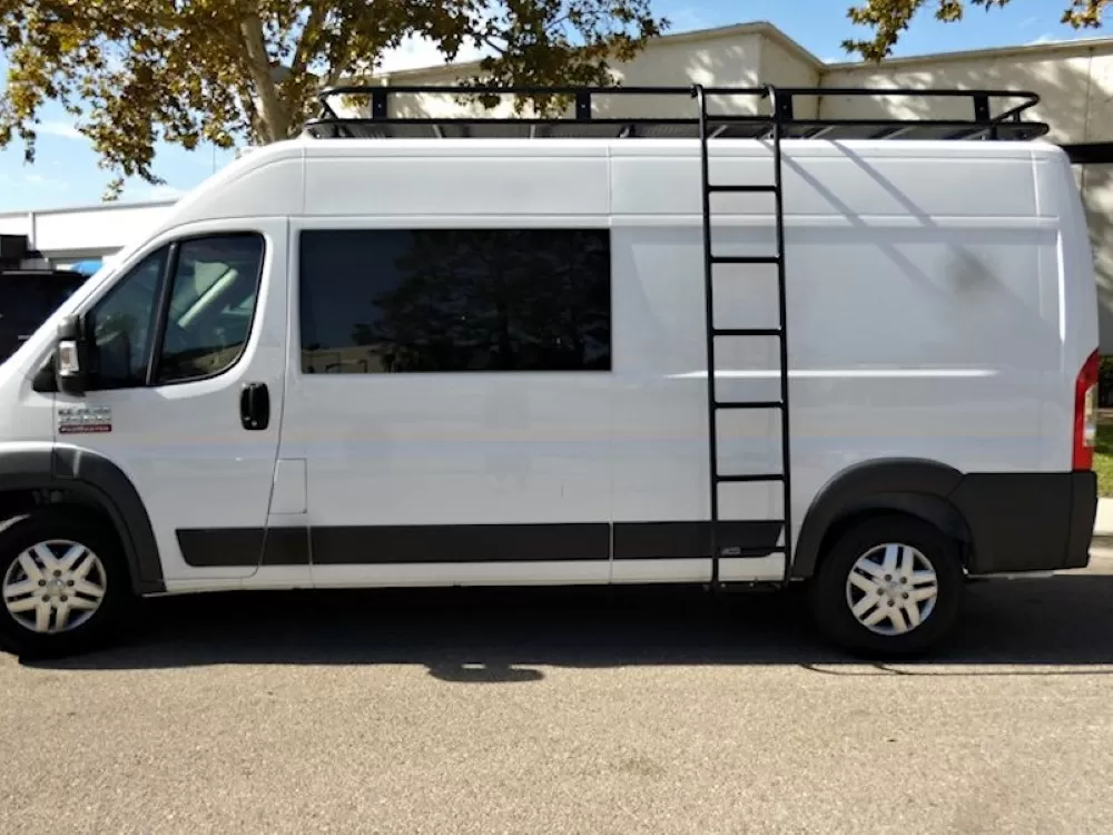 Aluminess Low Roof Ladder Dodge Promaster 2013+ - 210287.1-FS