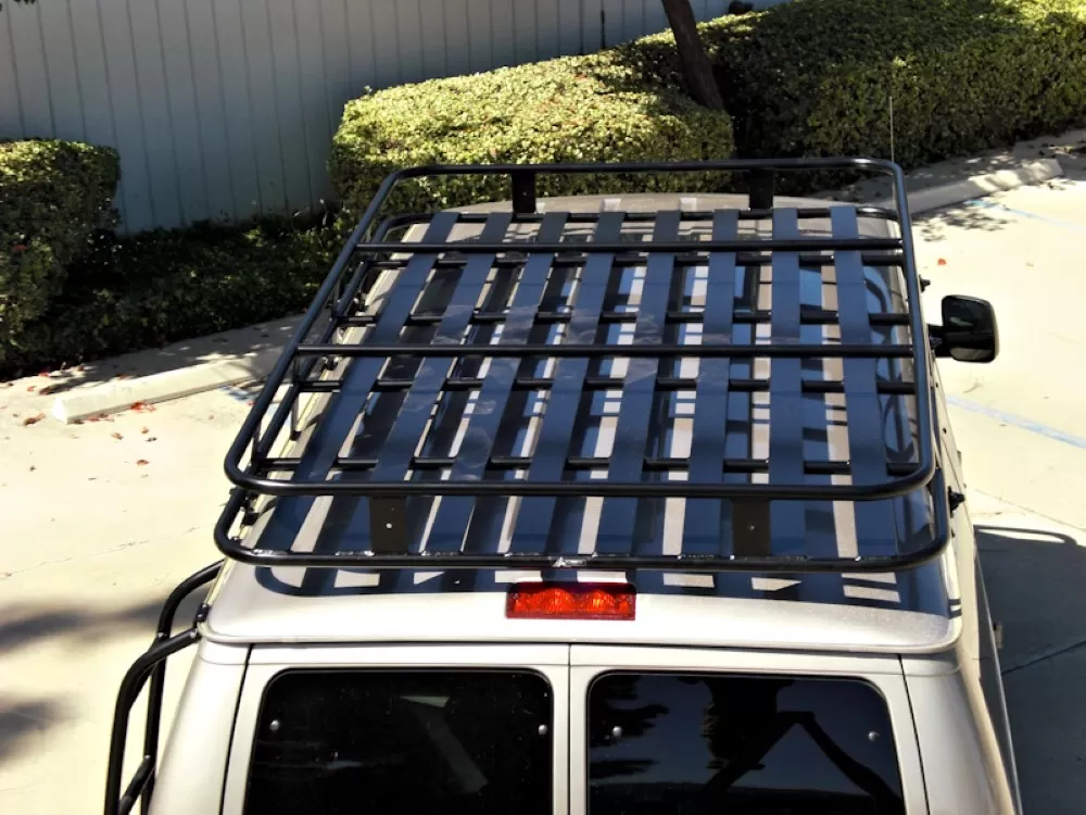 Aluminess Roof Rack Regular Body Gutter Mount - Slatted Ford Econoline - 210400