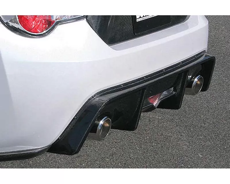 Charge Speed Carbon Rear Diffuser for OEM Rear Bumper (Japanese CFRP) Subaru BRZ / Scion FR-S / FT-86 13-18 - BCSB13-CS990RDCC