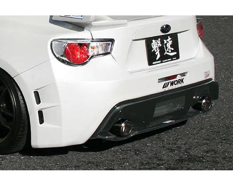 Charge Speed  Rear Bumper (Japanese FRP) Comes with Reflectors  Subaru BRZ / Scion FR-S 13-18 - BCSB13-CS990RB2