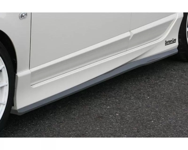 Charge Speed Bottom Line FRP Side Skirts (Japanese FRP) Pair Fit US Version only with Type R Side Skirts Honda Civic FD2 Sedan JDM 06-10 - BCHC06-CS3088SSF