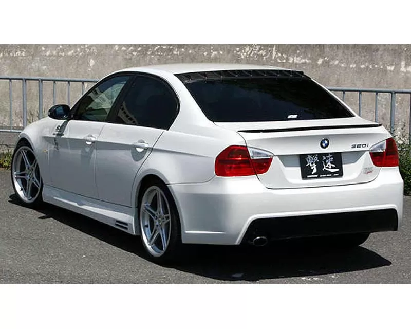 Charge Speed Bottom Line FRP Complete Bumper Kit (Japanese FRP) 4 Pieces BMW E90 3-Series 05-08 - BCBE90-CS2100FK