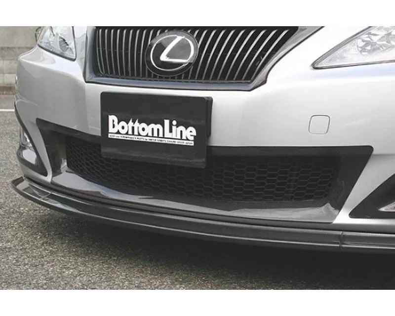 Charge Speed Bottom Line Front Bumper Center Cowl Carbon (Japanese CFRP) Lexus IS250/IS350 09-10 - BCLI09-CS901FBCCC