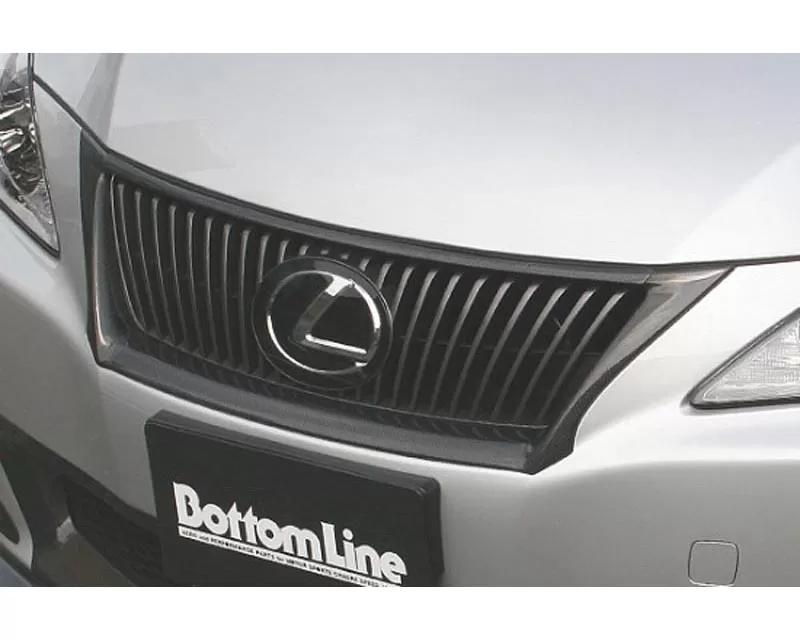 Charge Speed Bottom Line Front Grill Cowl Carbon (Japanese CFRP) Lexus IS250/ IS350 09-12 - BCLI09-CS901GRCC