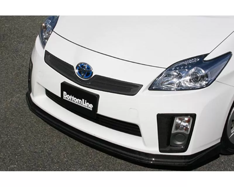 Charge Speed  Bottom Line Front Lip Carbon (Japanese CFRP) Toyota Prius 10-11 - BCTP10-CS820FLC