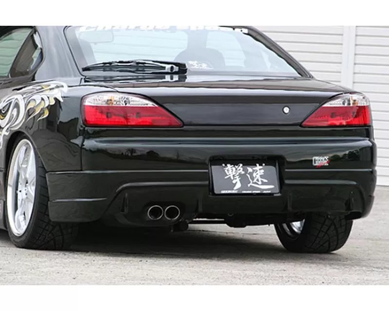 Charge Speed Rear Bumper (Japanese FRP) Nissan Silvia S15 99-05 - BCN499-CS707RB