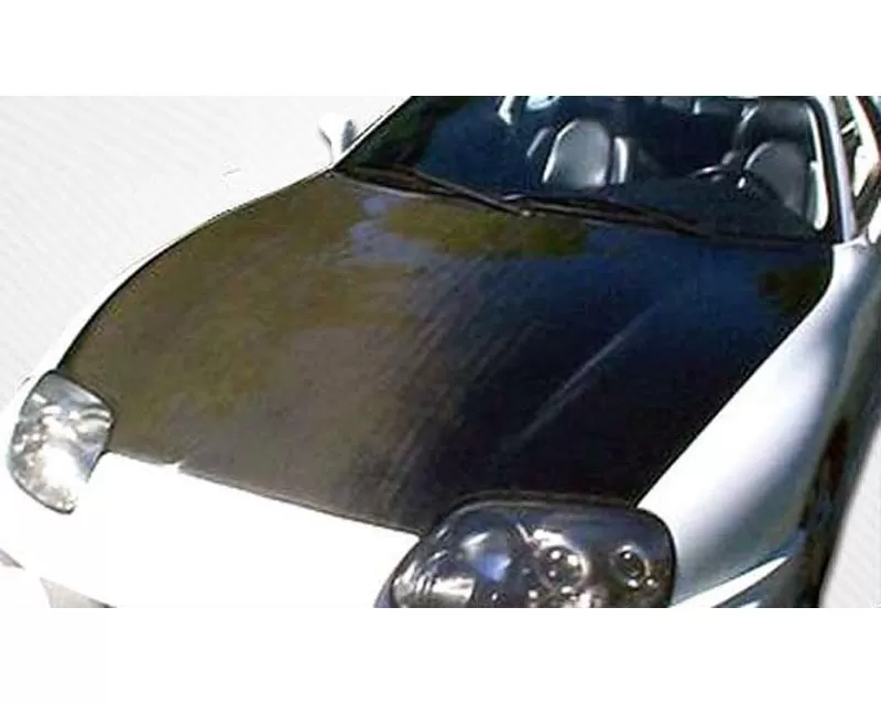 Charge Speed OEM Carbon Hood (Bolt-on, Off Road Only & Hood Pin Required) Toyota Supra  93-98 - BCTS93-CS890HC