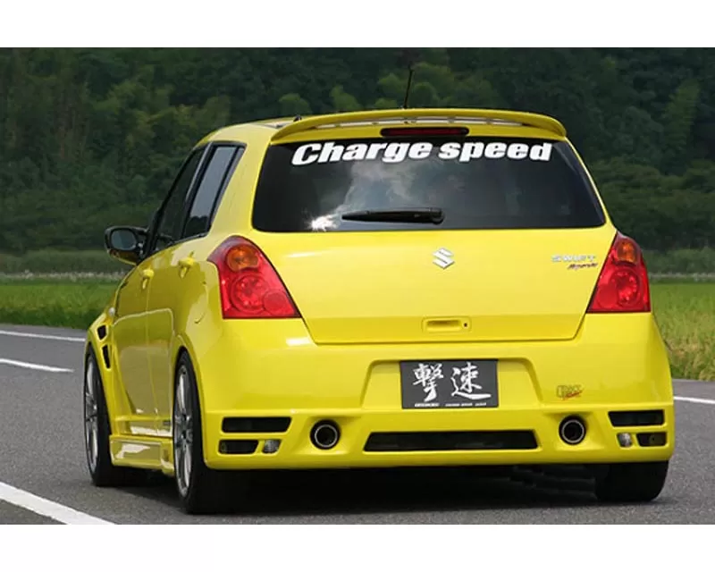 Charge Speed Rear Bumper FRP (Japanese FRP) Suzuki Swift Sport Model Z31S 04-10 - BCZS04-CS150RB