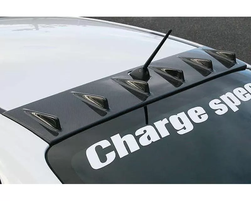 Charge Speed Carbon Roof Fin(Japanese CFRP) Subaru WRX/ STi GV-B Sedan 11-14 - BCSI11-CS973RFC