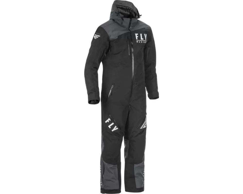Fly Racing Cobalt Insulated Monosuit Shell - Black|Grey - 470-41502X