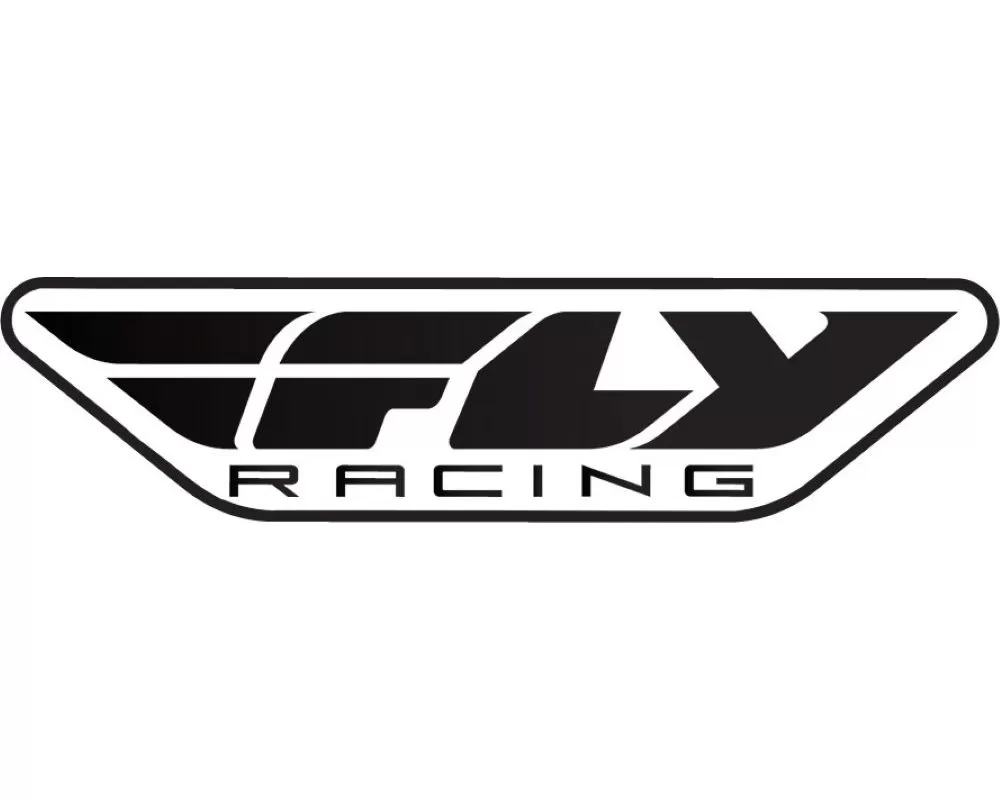 Fly Racing 4" Logo Decals|Stickers - 100/Pk - FLY RACE 4 IN 100PK