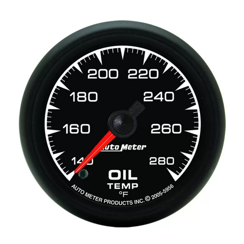 AutoMeter GAUGE; OIL TEMP; 2 1/16in.; 140-280deg.F; DIGITAL STEPPER MOTOR; ES - 5956