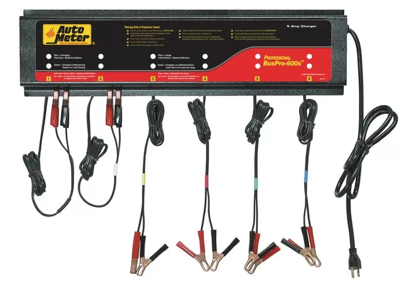 AutoMeter MULTI BATTERY CHARGING SYSTEM SHORT - BUSPRO-600S