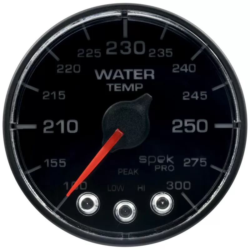 AutoMeter 2-1/16in. WATER TEMP; 100-300`F; BFB; ECU; SPEK NL - P546328-N1