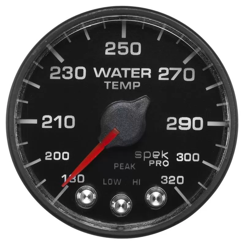 AutoMeter 2-1/16in. WATER TEMP; 180-320`F; BFB; ECU; SPEK NL - P552328-N1