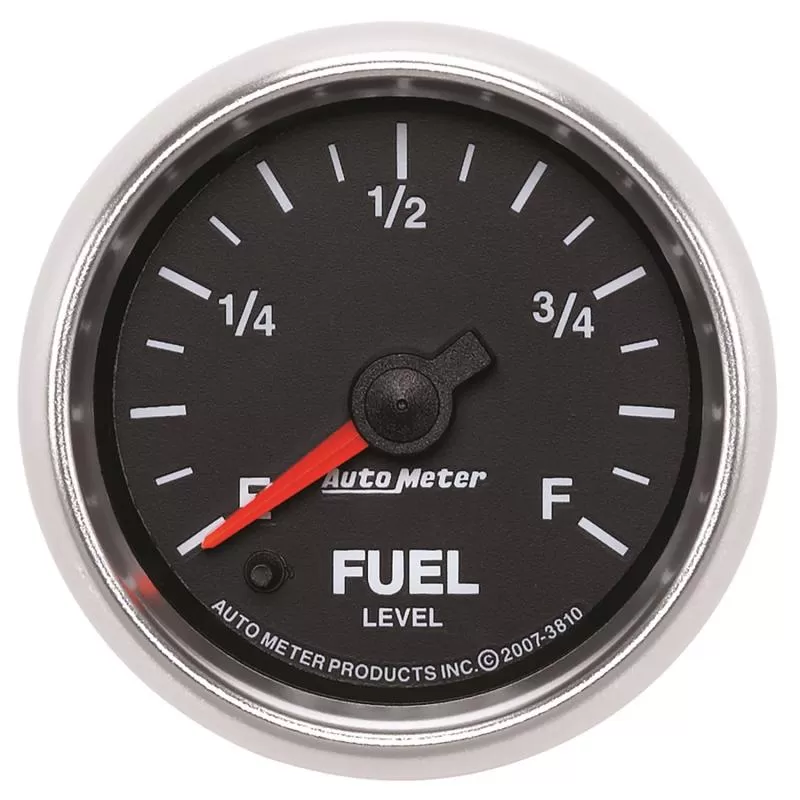 AutoMeter GAUGE; FUEL LEVEL; 2 1/16in.; 0-280O PROGRAMMABLE; GS - 3810