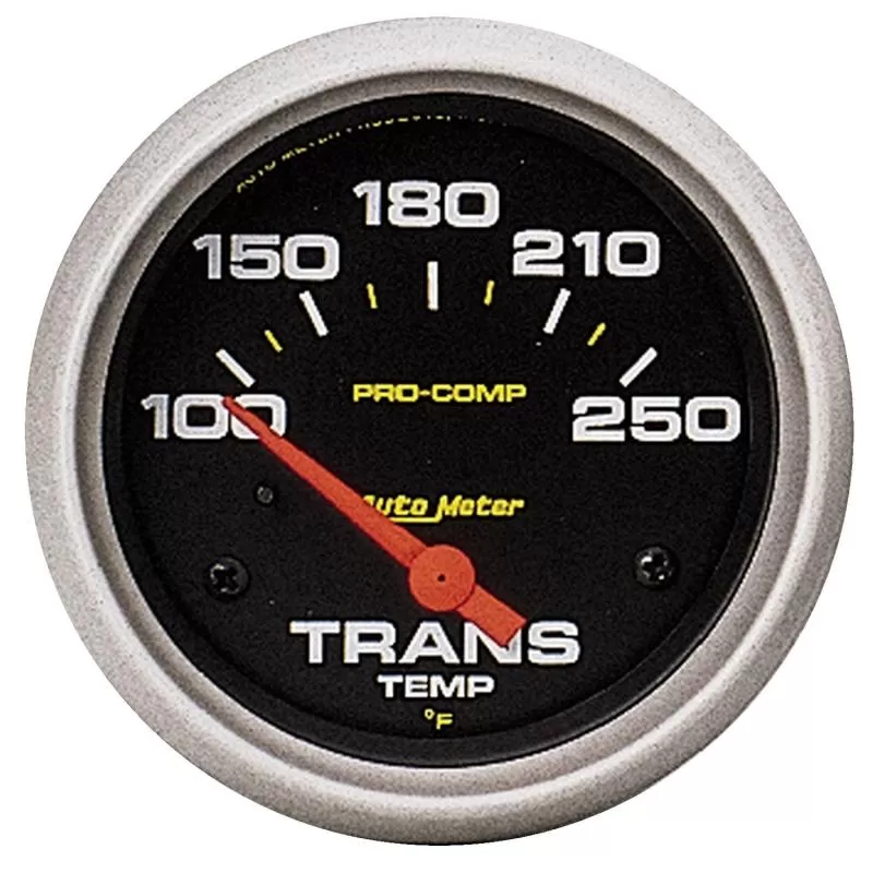 AutoMeter GAUGE; TRANS TEMP; 2 5/8in.; 100-250deg.F; ELECTRIC; PRO-COMP - 5457