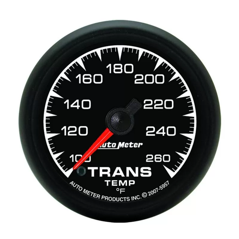 AutoMeter GAUGE; TRANSMISSION TEMP; 2 1/16in.; 100-260deg.F; DIGITAL STEPPER MOTOR; ES - 5957