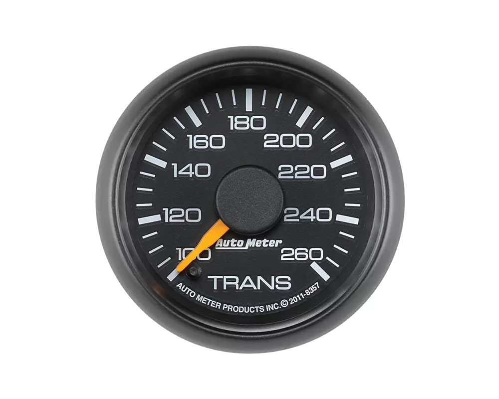 AutoMeter GAUGE; TRANS TEMP; 2 1/16in.; 100-260deg.F; DIGITAL STEPPER MOTOR; GM FACTORY MA - 8357
