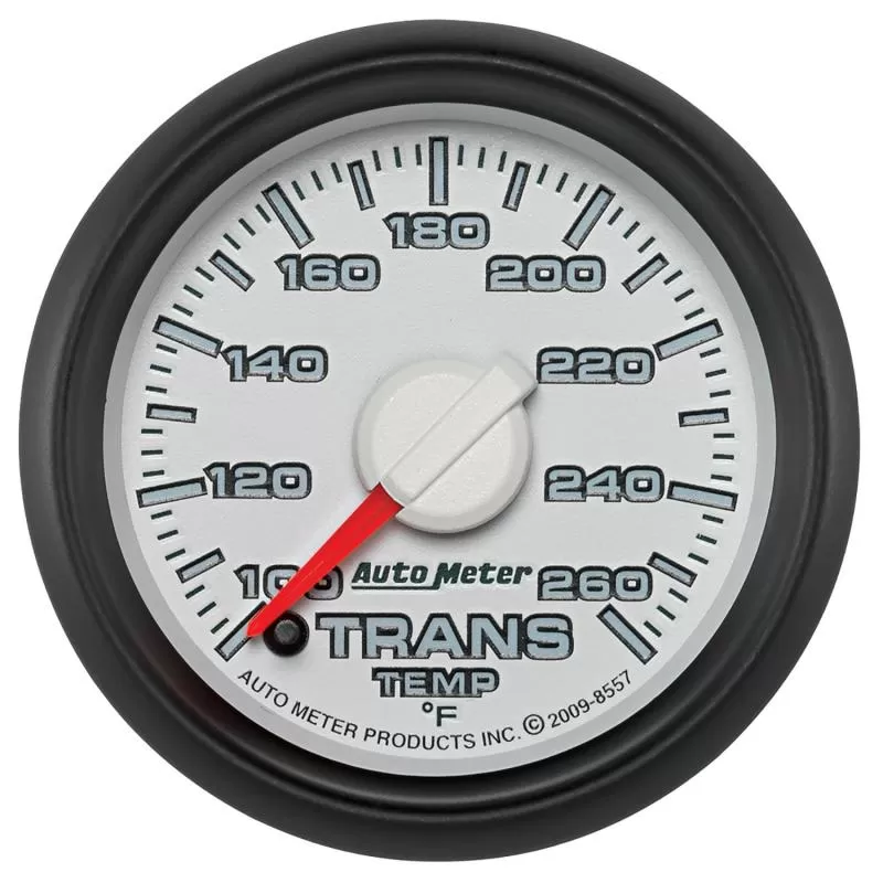 AutoMeter GAUGE; TRANS TEMP; 2 1/16in.; 100-260deg.F; STEPPER MOTOR; RAM GEN 3 FACT. MATCH Dodge - 8557