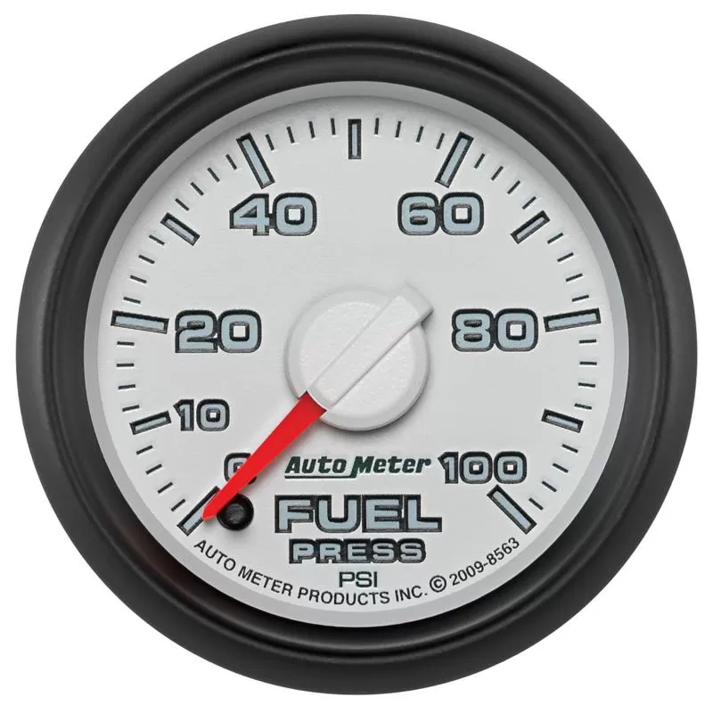 AutoMeter GAUGE; FUEL PRESS; 2 1/16in.; 100PSI; DIGITAL STEPPER MOTOR; RAM GEN 3 FACT. MAT Dodge - 8563