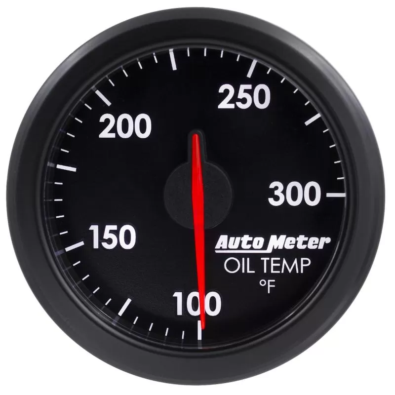 AutoMeter 2-1/16in. TRANS TEMP; 100-300`F; AIRDRIVE; BLACK - 9157-T