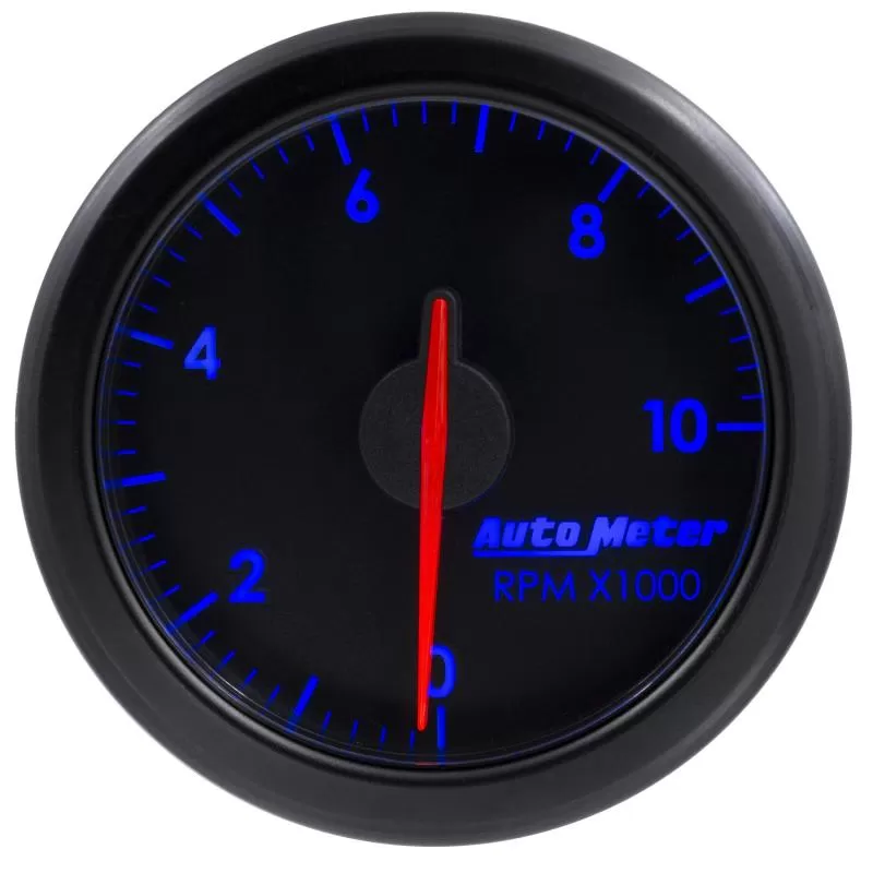 AutoMeter 2-1/16in. TACH; 0-10;000 RPM; AIRDRIVE; BLACK - 9197-T
