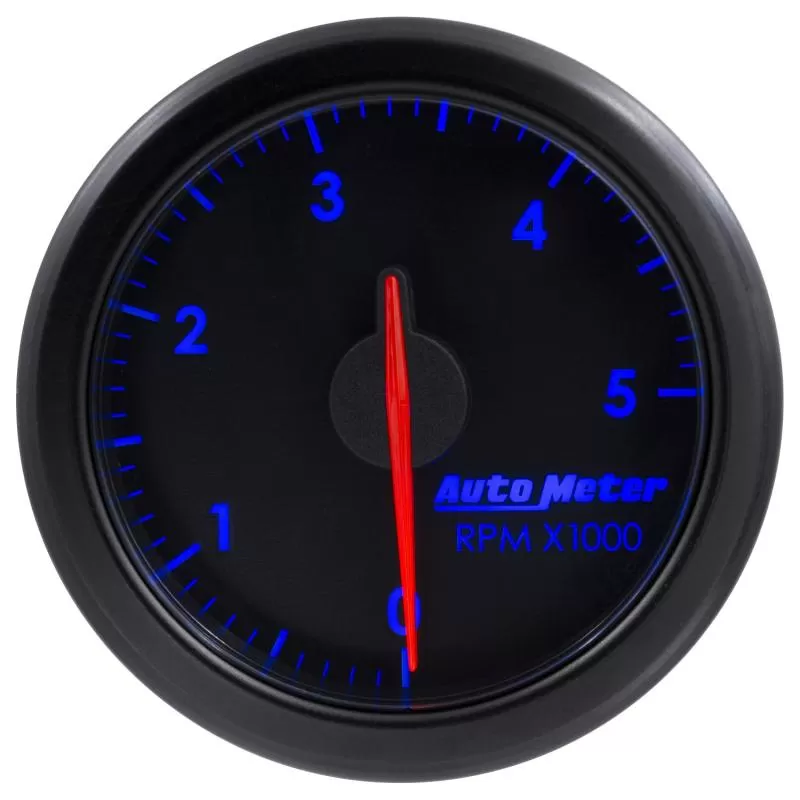 AutoMeter 2-1/16in. TACH; 0-5;000 RPM; AIRDRIVE; BLACK - 9198-T