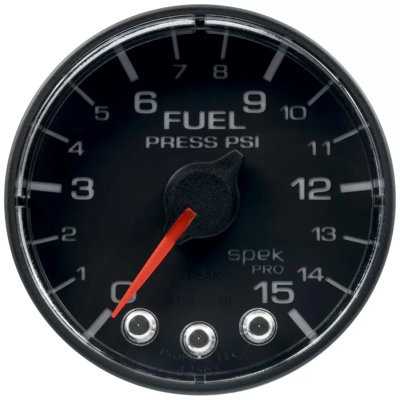 AutoMeter 2-1/16in. FUEL PRESS; 0-15 PSI; BFB; ECU; SPEK - P515328