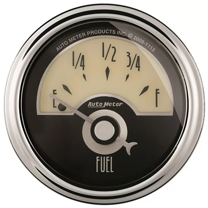 AutoMeter GAUGE; FUEL LEVEL; 2 1/16in.; 0OE TO 90OF; ELEC; CRUISER AD - 1104
