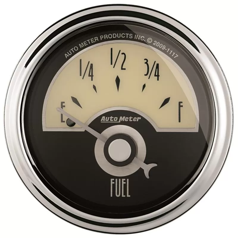 AutoMeter GAUGE; FUEL LEVEL; 2 1/16in.; 240OE TO 33OF; ELEC; CRUISER AD - 1107