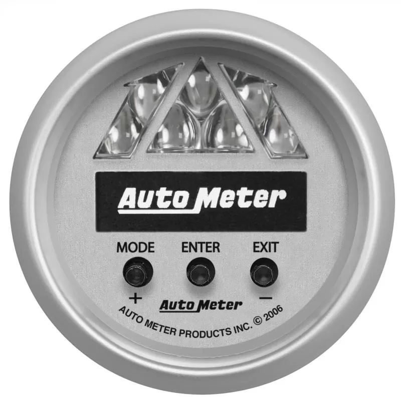 AutoMeter GAUGE; PIT ROAD SPEED; DIGITAL RPM W/MULIT-COLOR LED LIGHT; ULTRA-LITE; NASCAR - 4382