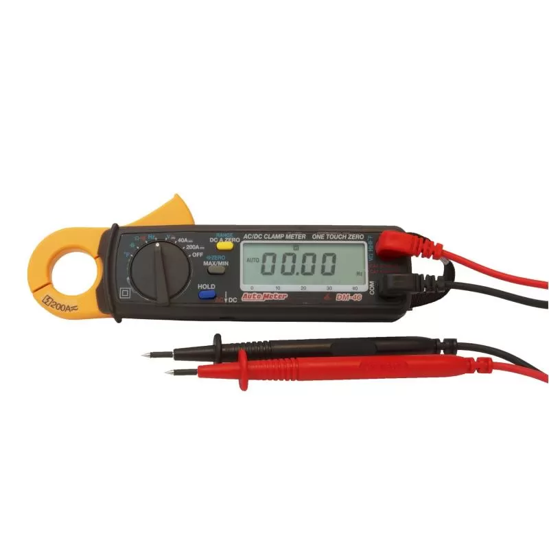 AutoMeter AC/DC CURRENT CLAMP METER; HIGH RESISTANCE - DM-46