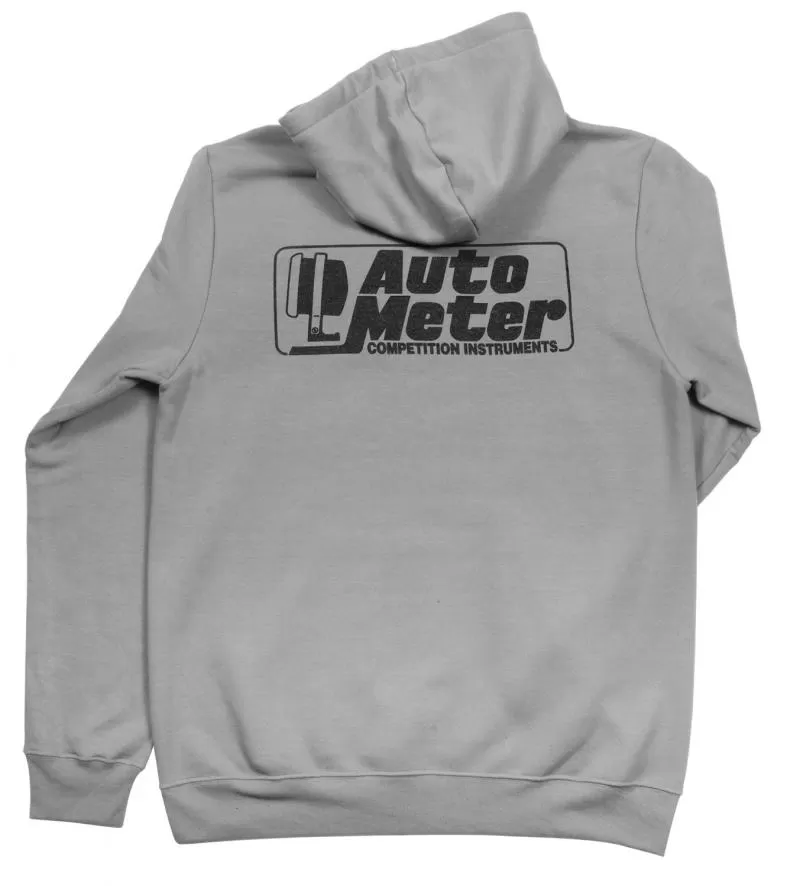 AutoMeter PULLOVER HOODIE; ADULT XXXLARGE; Grey; COMPETITION - 0449XXXL