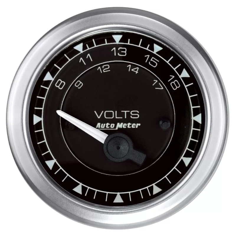 AutoMeter GAUGE; VOLTMETER; 2 1/16in.; 18V; ELEC; CHRONO - 8192