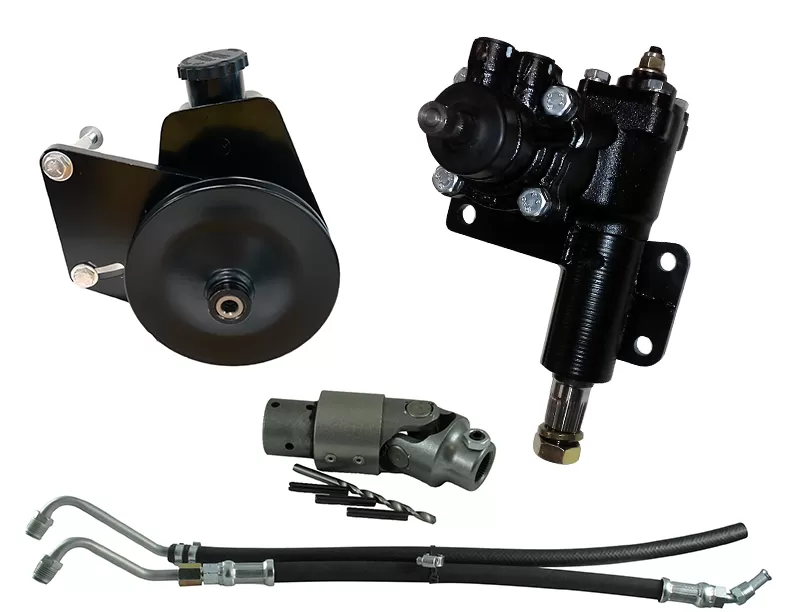 Borgeson P/S Conversion Kit; Fits 62-72 Mopars with 1-1/8" pitman shaft and 383/440 V-8 - 999065