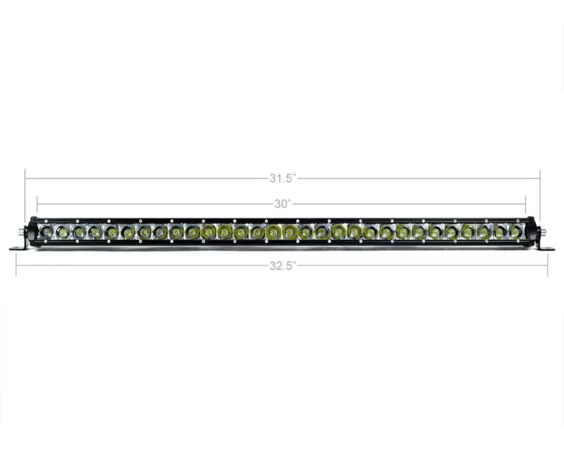 Cali Raised LED 32-Inch Combo Single Row Amber LED - CR2310