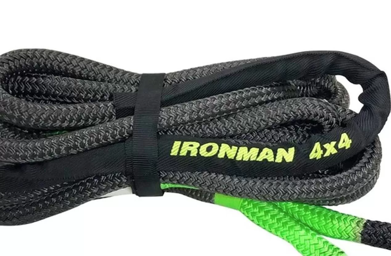 Ironman 4x4 Kinetic Snatch Rope 20,940LBS (9500kg) - ISNATCHROPE