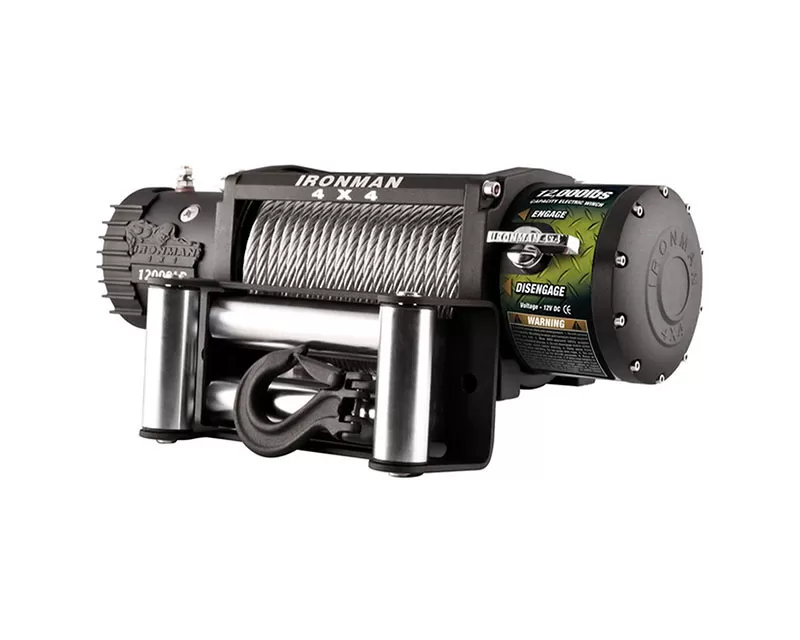 Ironman 4x4 MONSTER WINCH 9500LBS 12v Electric (Steel Cable) - WWB9500