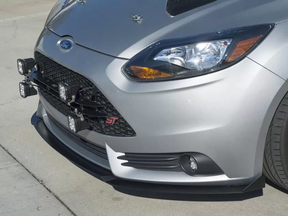 Rally Innovations 3-Piece Front Splitter Ford Focus ST 2013-2014 - FO-P3L-FSP-01
