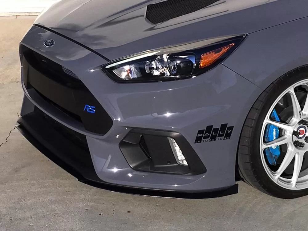 Rally Innovations 3-Piece Front Splitter Ford Focus RS 2016-2018 - FO-P3T-FSP-01